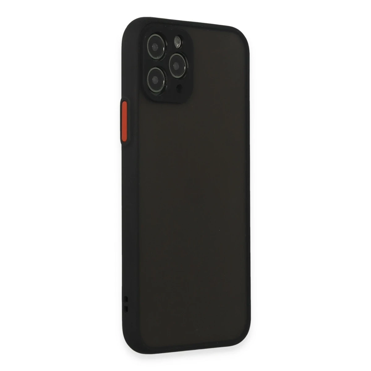 Apple iPhone 11 Pro Kılıf Montreal Silikon Kapak - Siyah
