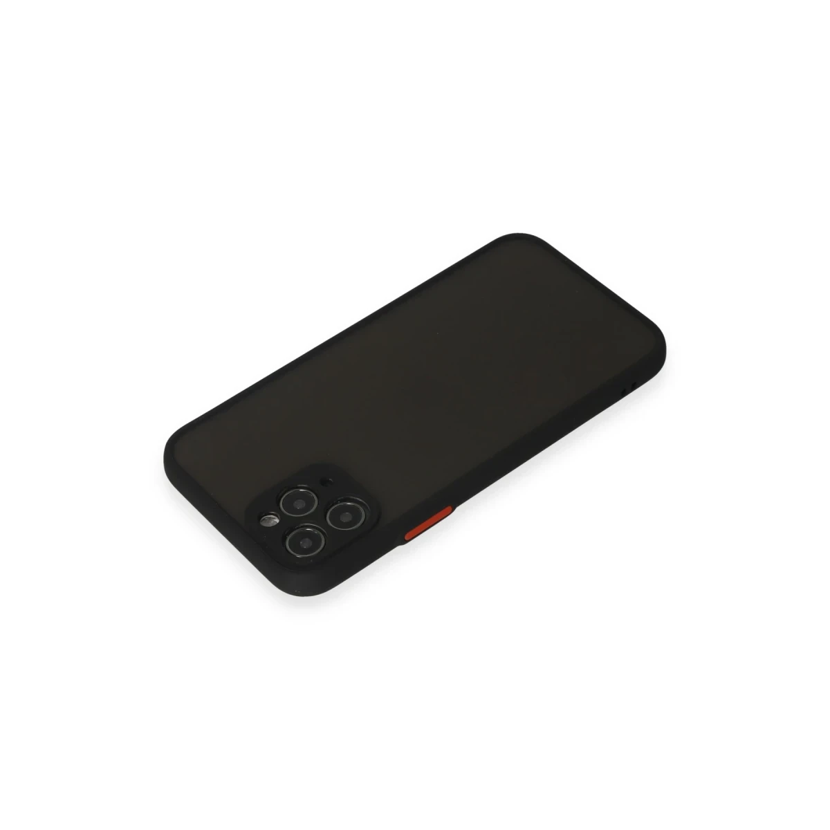 Apple iPhone 11 Pro Kılıf Montreal Silikon Kapak - Siyah