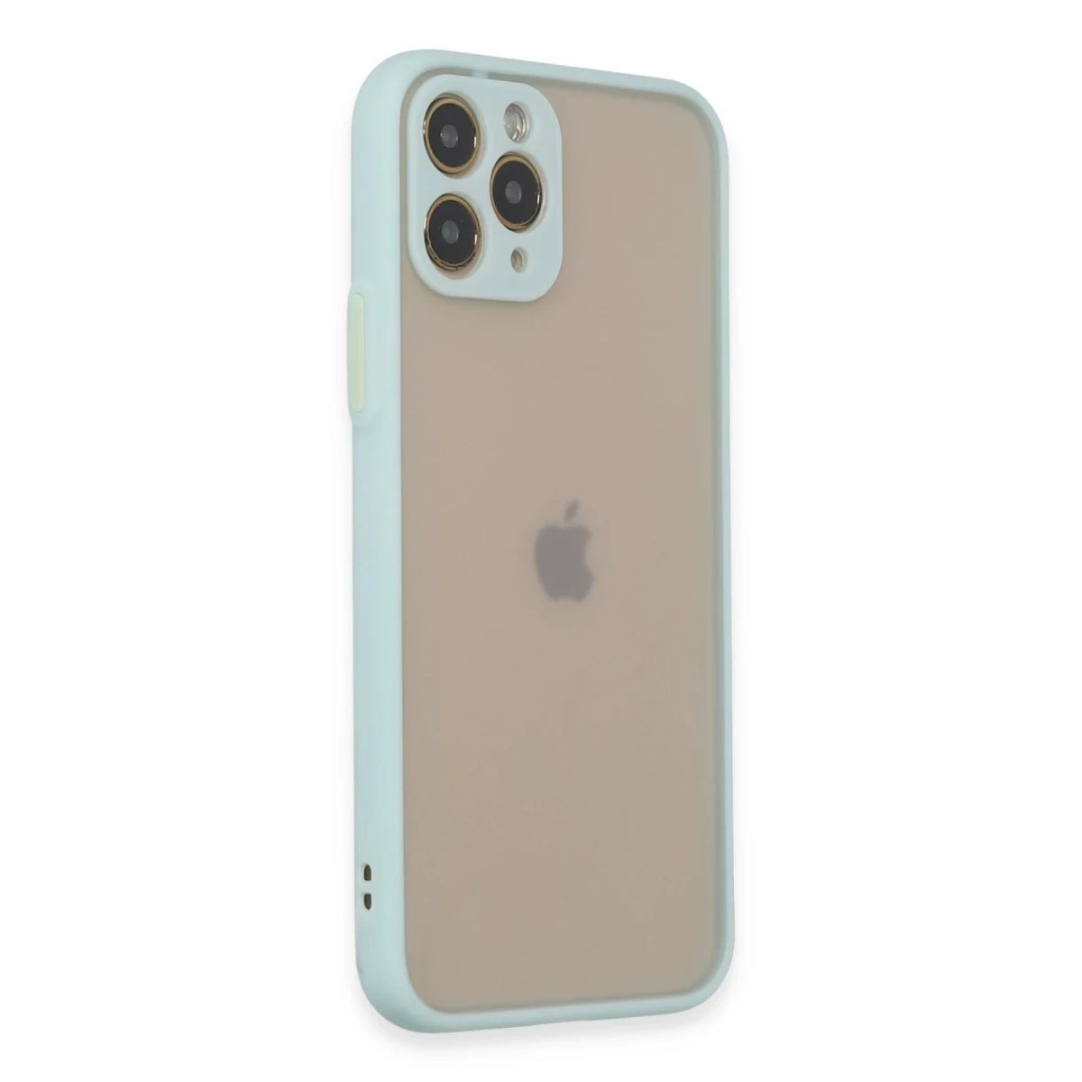 Apple iPhone 11 Pro Kılıf Montreal Silikon Kapak - Turkuaz