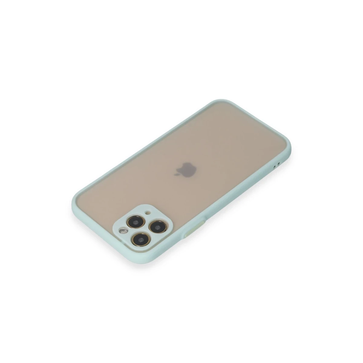 Apple iPhone 11 Pro Kılıf Montreal Silikon Kapak - Turkuaz