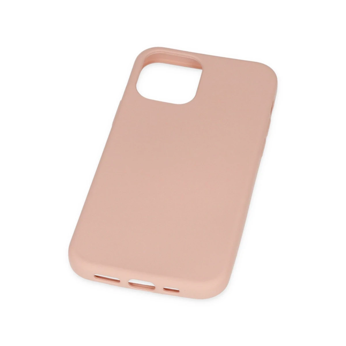 Apple iPhone 11 Pro Kılıf Nano içi Kadife Silikon - Pudra