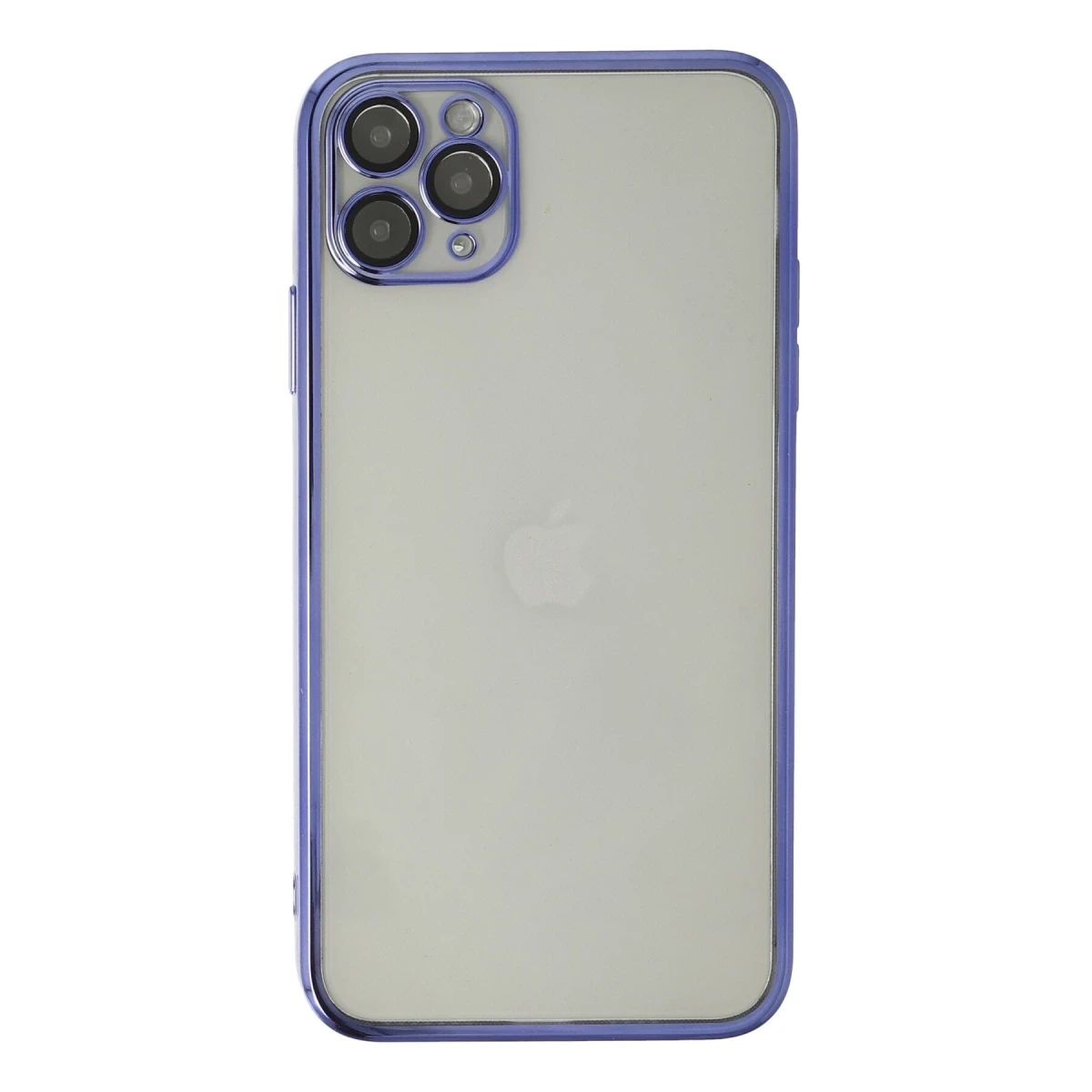 Apple iPhone 11 Pro Kılıf Razer Lensli Silikon - Mor