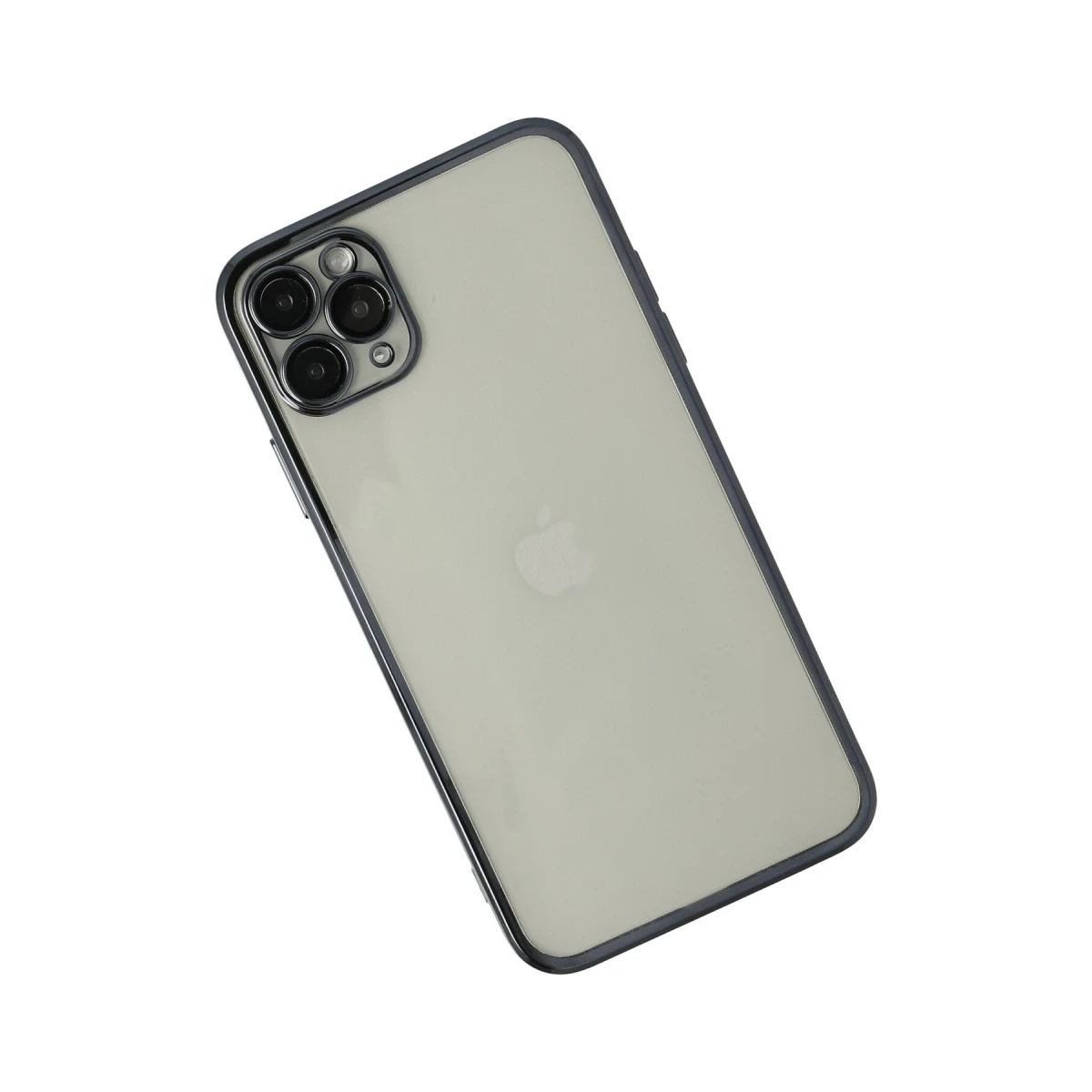 Apple iPhone 11 Pro Kılıf Razer Lensli Silikon - Siyah