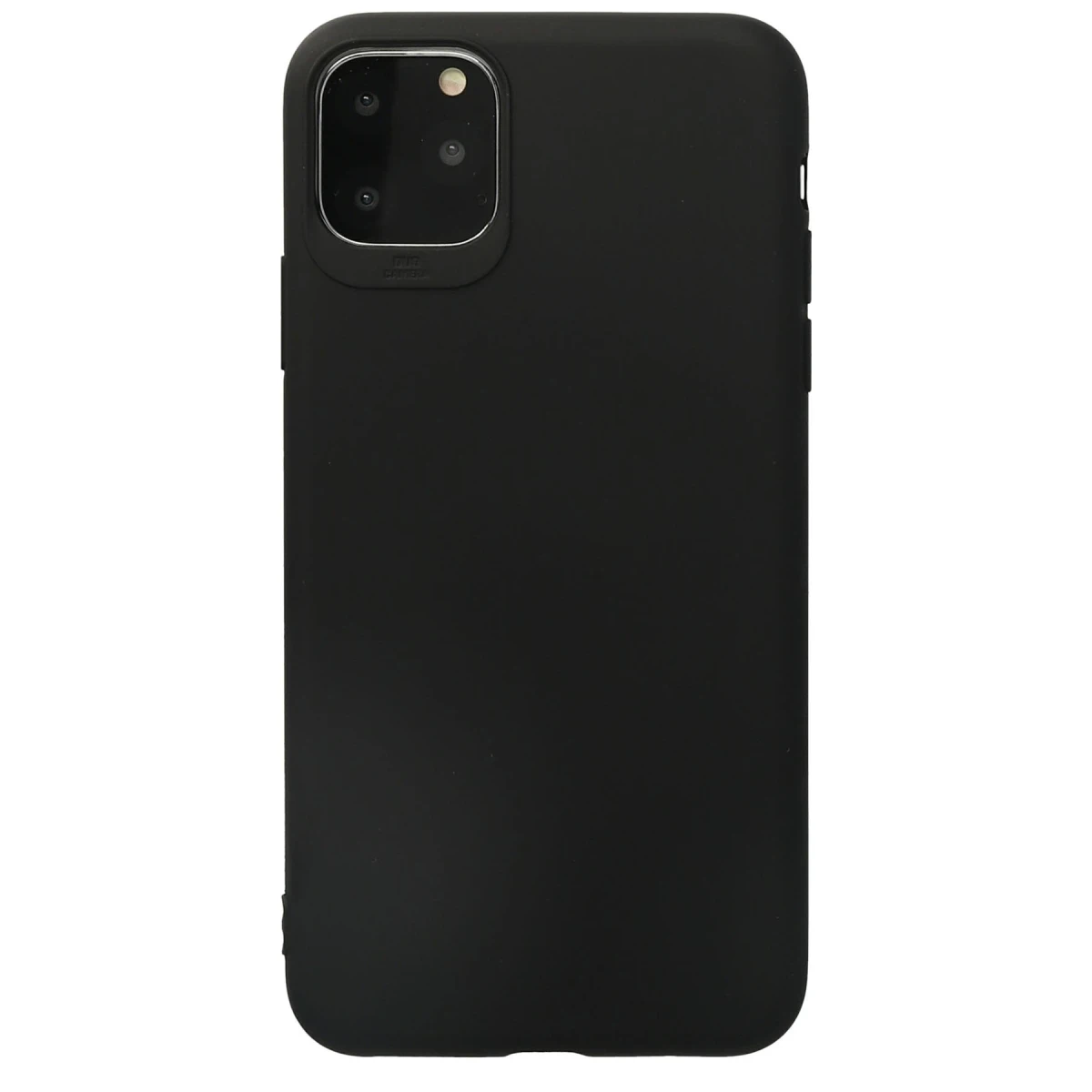 Apple iPhone 11 Pro Max Kılıf First Silikon - Siyah