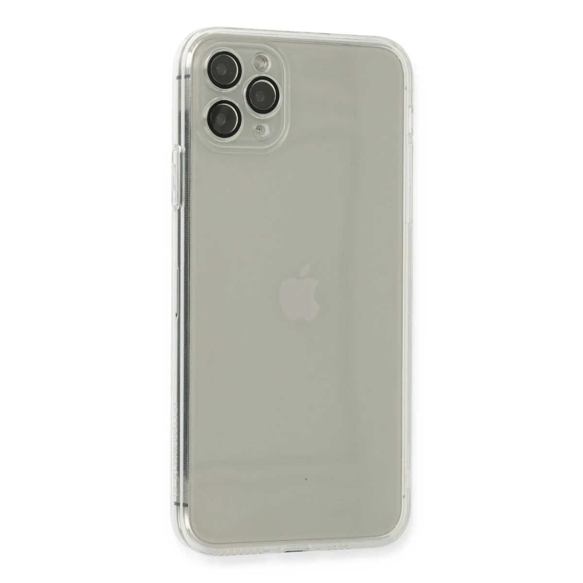 Apple iPhone 11 Pro Max Kılıf Fly Lens Silikon - Şeffaf