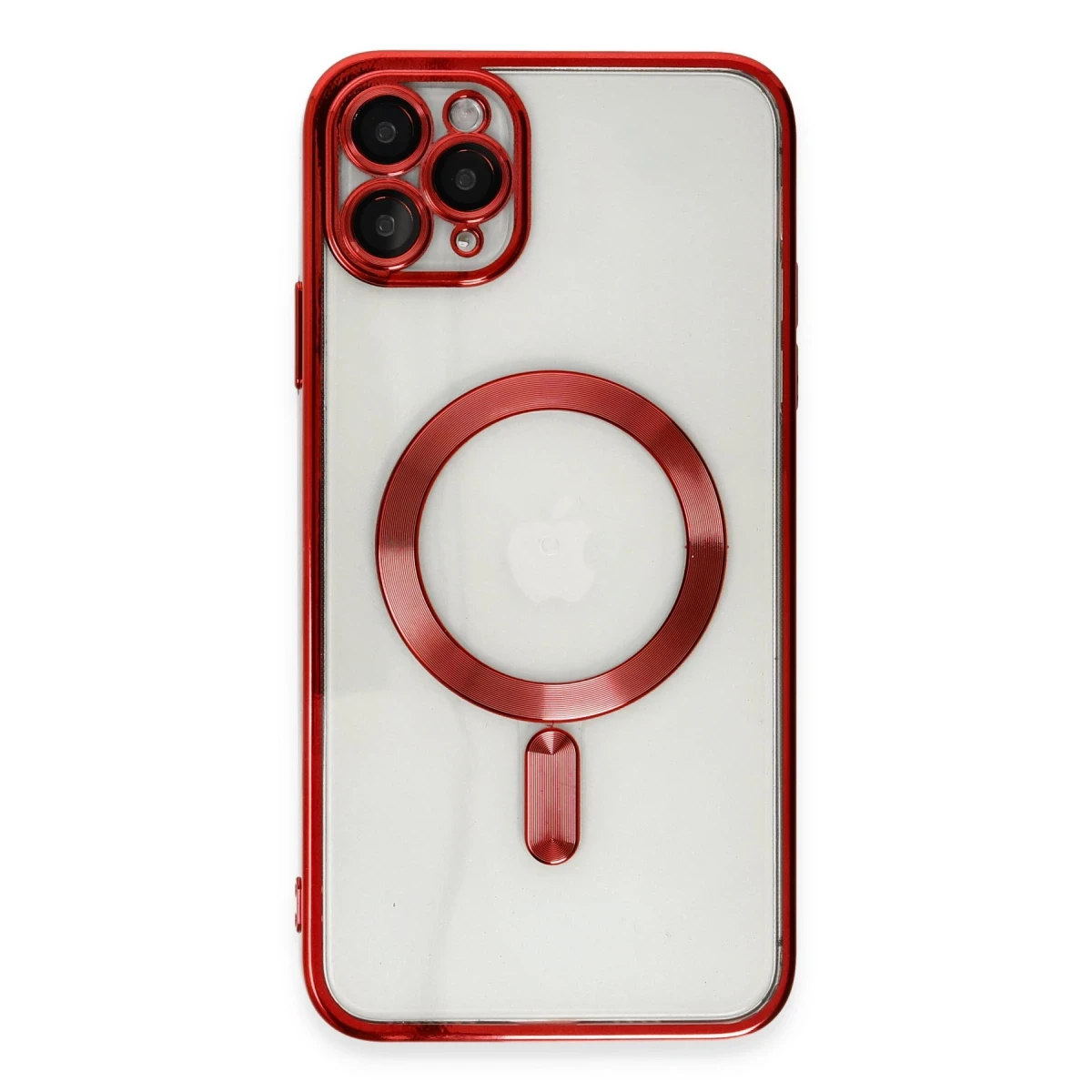 Apple iPhone 11 Pro Max Kılıf Kross Magneticsafe Kapak - Kırmızı
