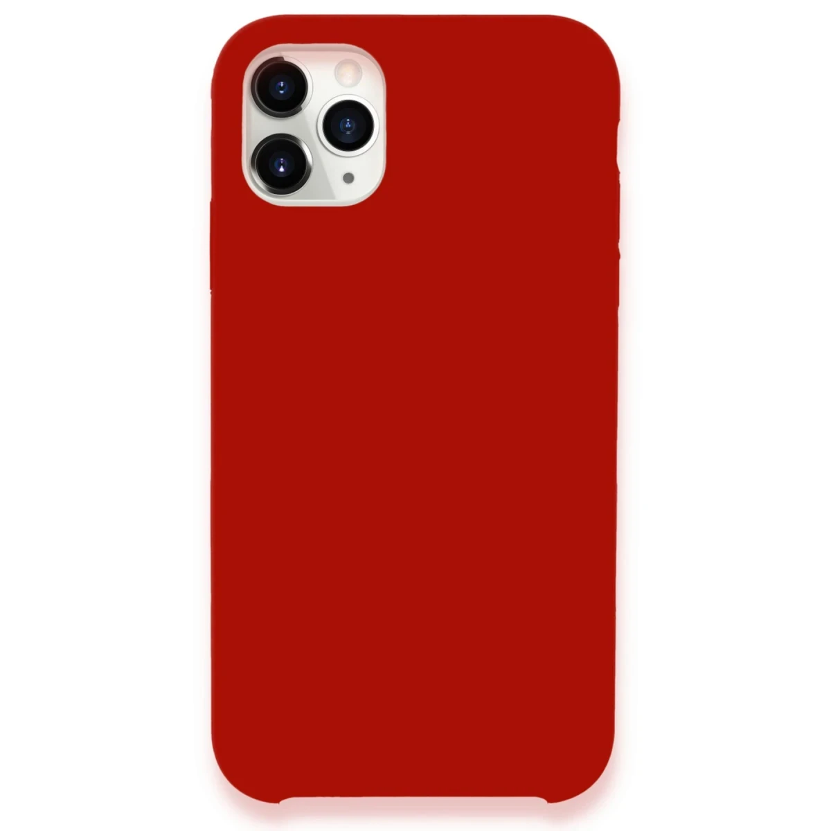 Apple iPhone 11 Pro Max Kılıf Lansman Legant Silikon - Kırmızı