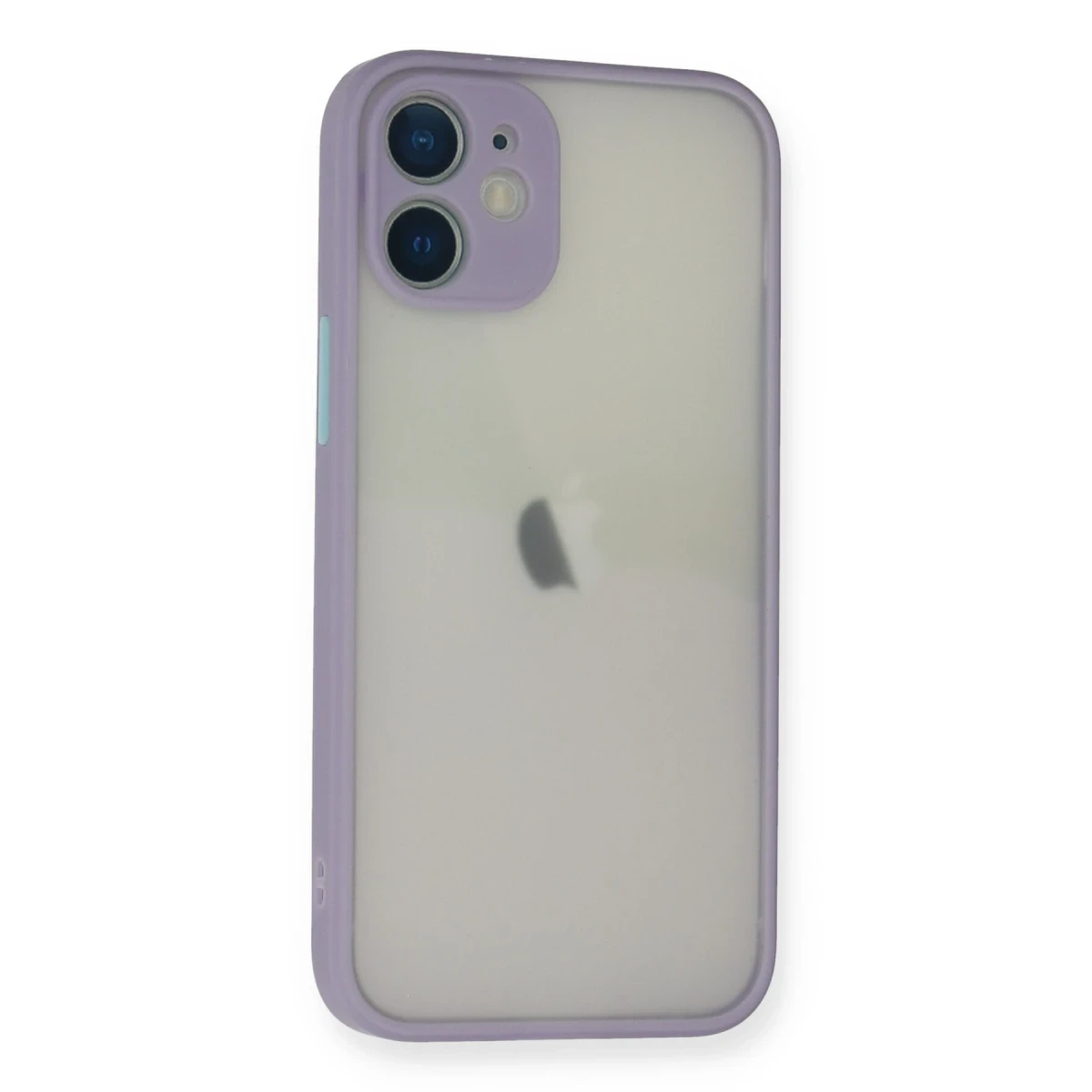 Apple iPhone 11 Pro Max Kılıf Montreal Silikon Kapak - Mor