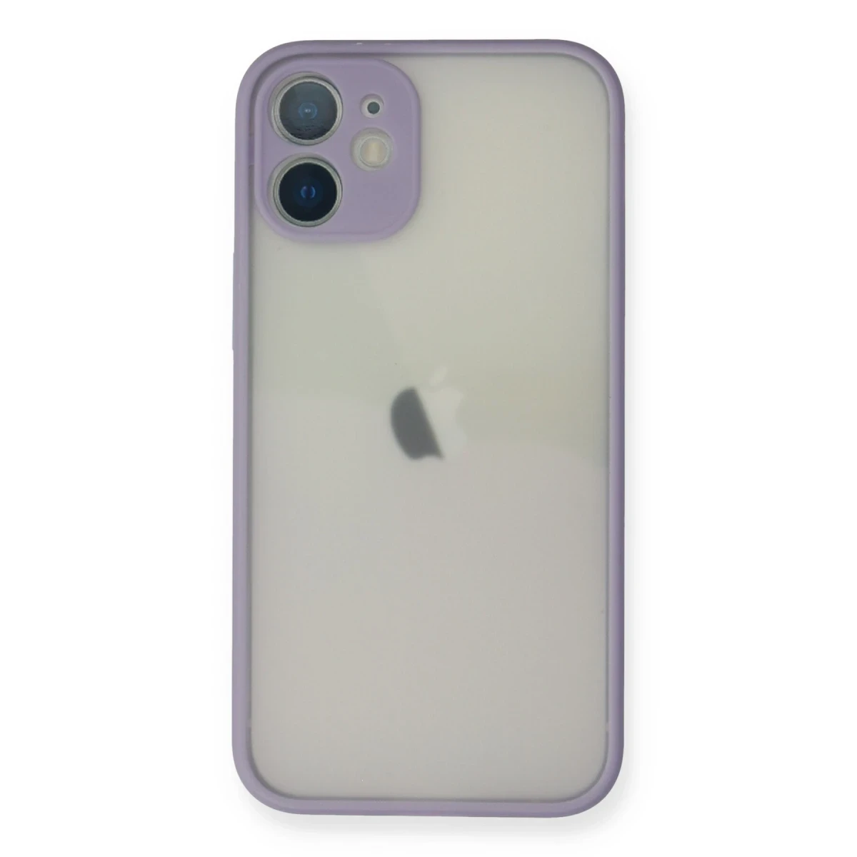 Apple iPhone 11 Pro Max Kılıf Montreal Silikon Kapak - Mor