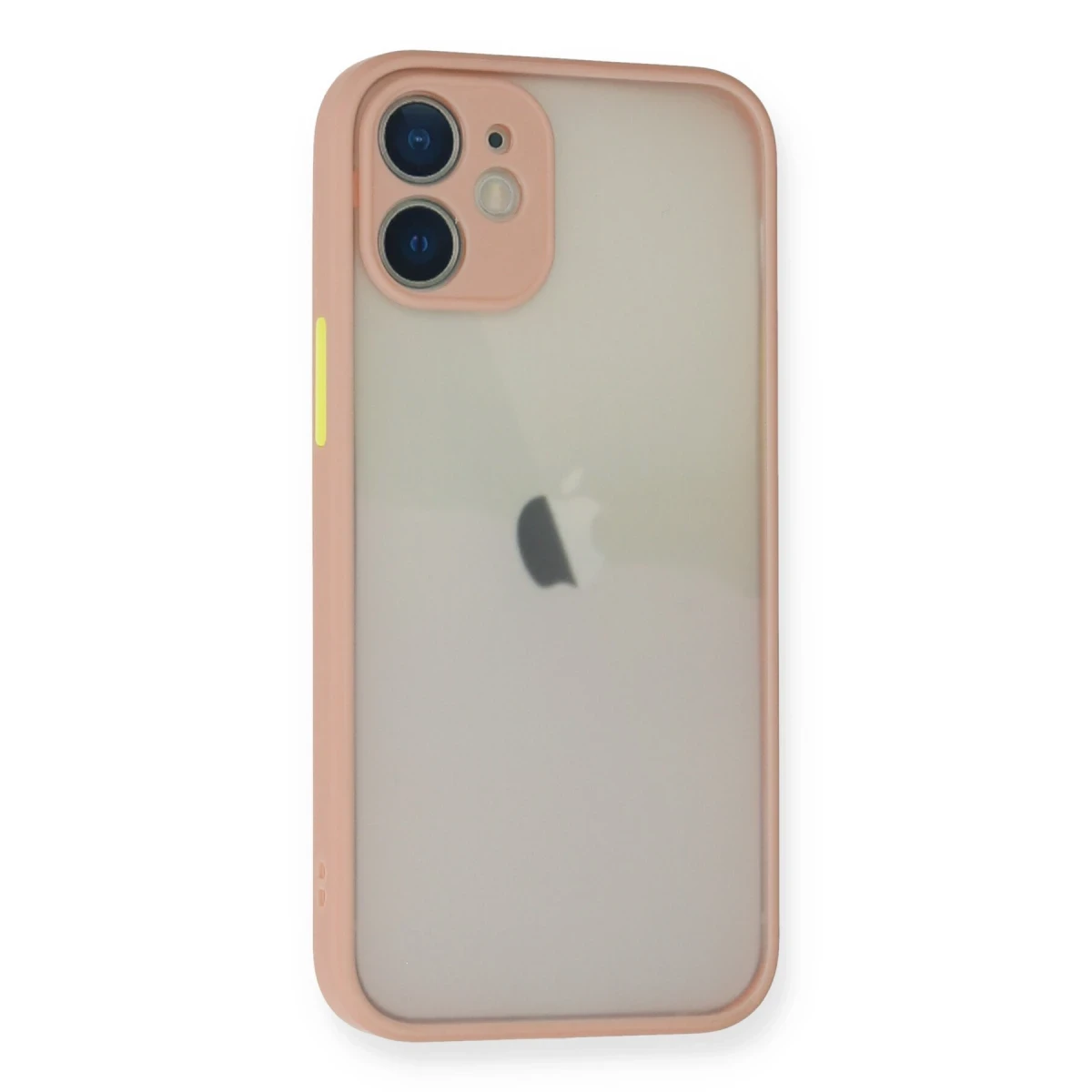 Apple iPhone 11 Pro Max Kılıf Montreal Silikon Kapak - Pembe