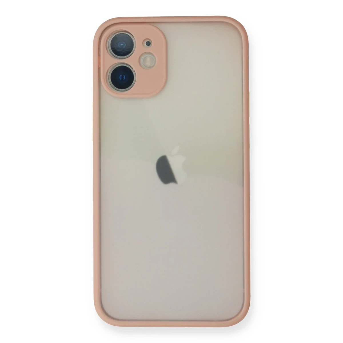 Apple iPhone 11 Pro Max Kılıf Montreal Silikon Kapak - Pembe