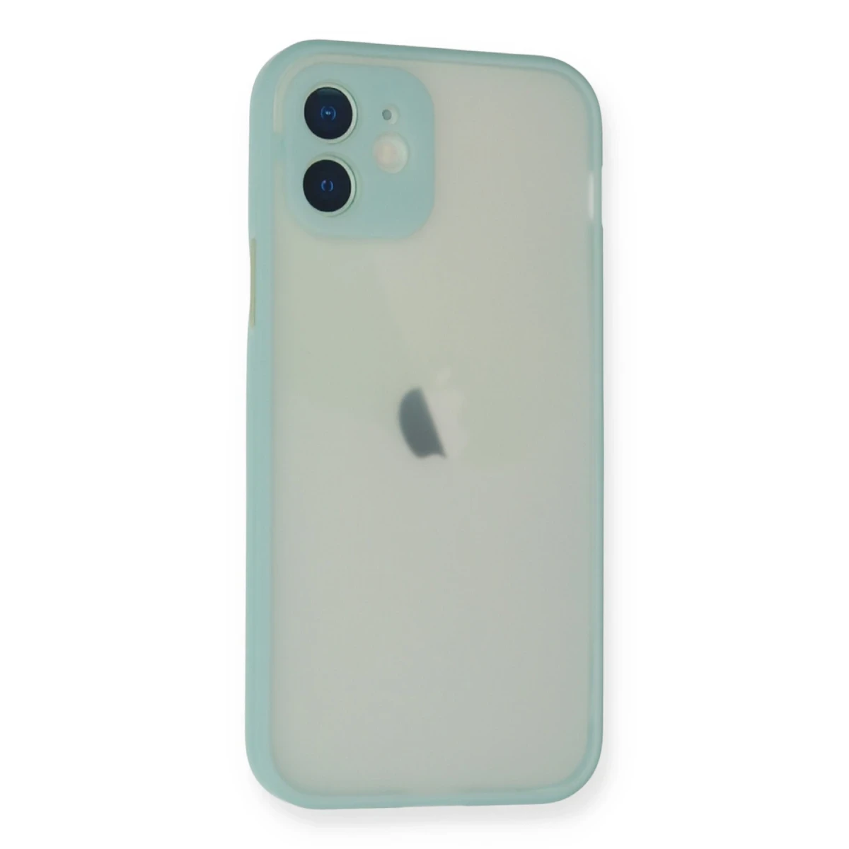 Apple iPhone 11 Pro Max Kılıf Montreal Silikon Kapak - Turkuaz