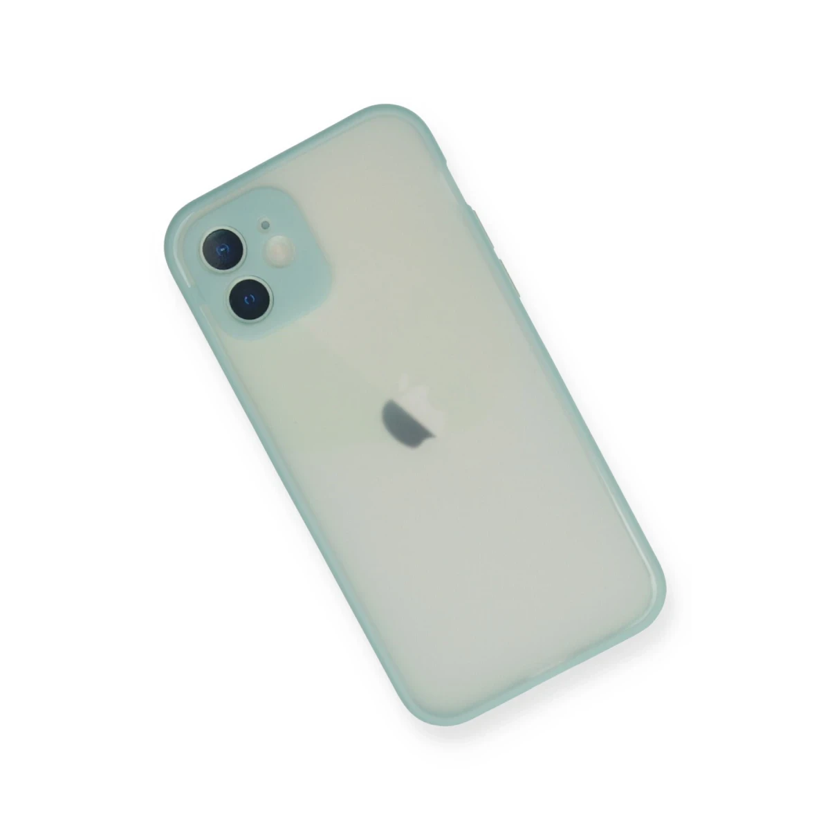 Apple iPhone 11 Pro Max Kılıf Montreal Silikon Kapak - Turkuaz
