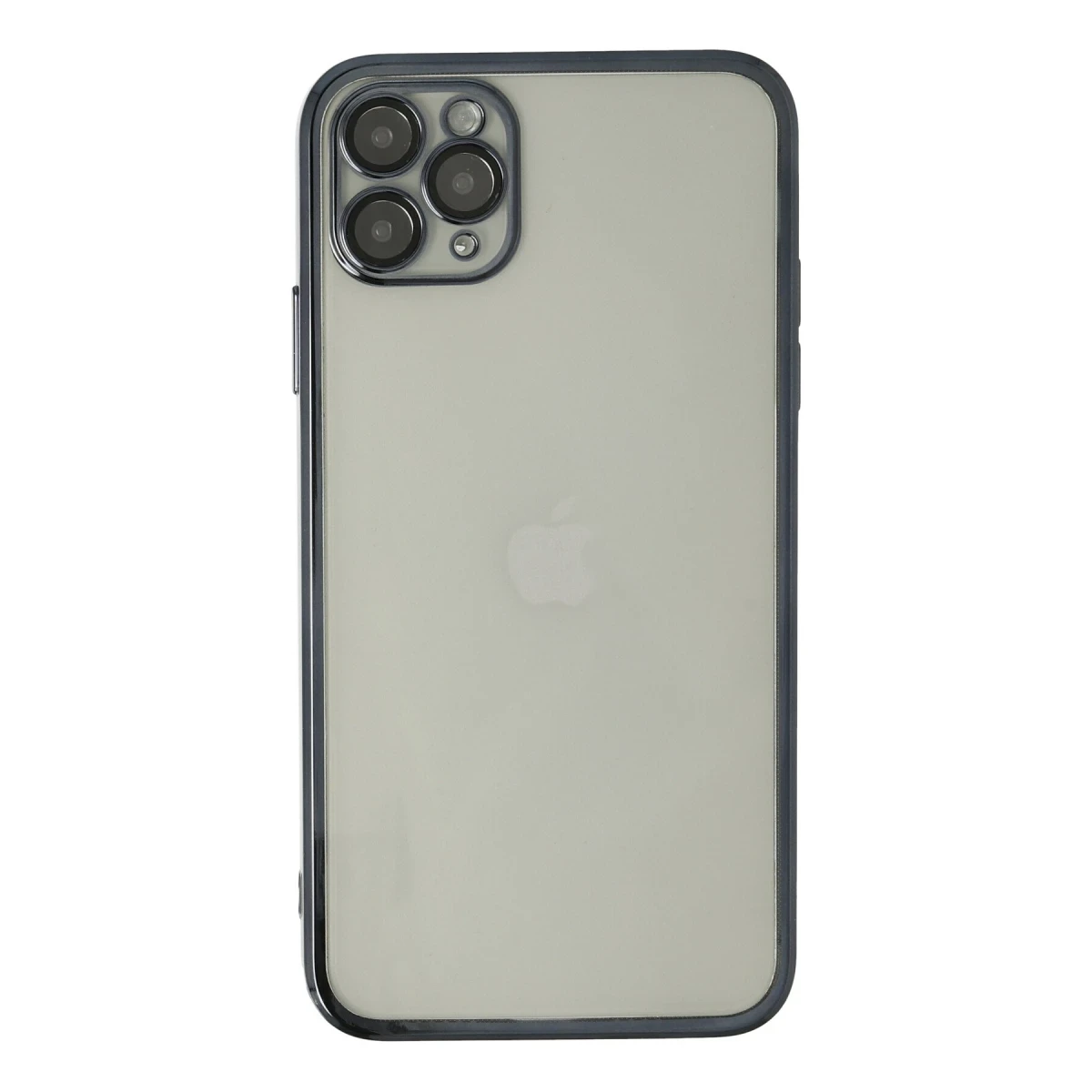 Apple iPhone 11 Pro Max Kılıf Razer Lensli Silikon - Siyah