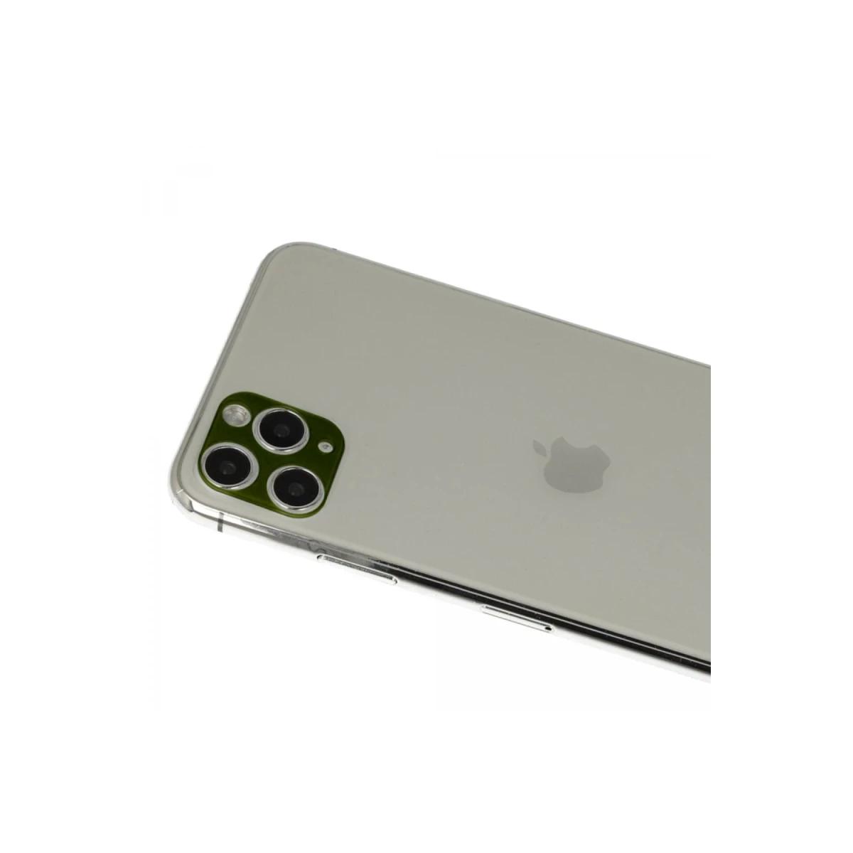 Apple iPhone 11 Pro Max Rainbow Kamera Lens Koruma Cam - Yeşil
