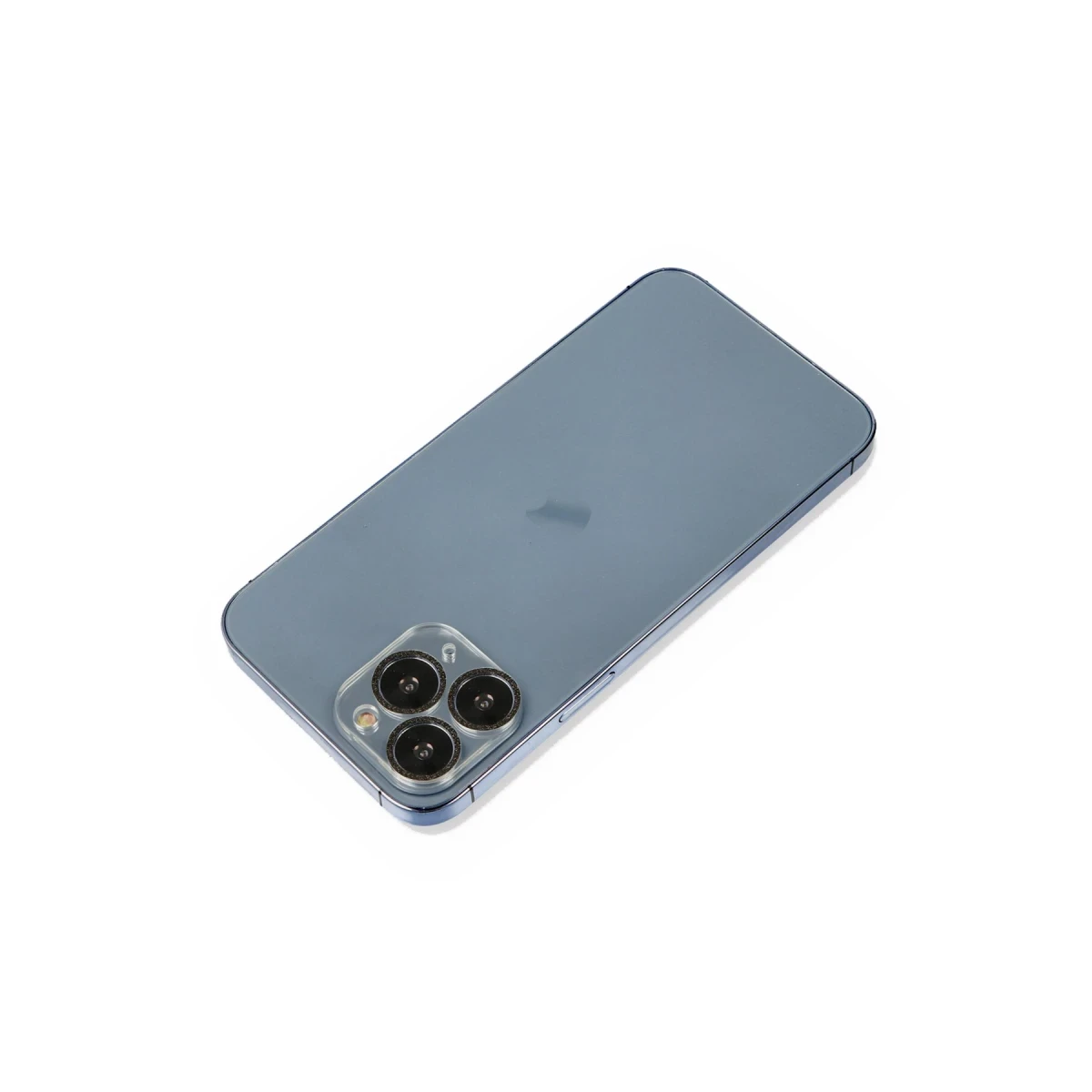 Apple iPhone 11 Pro Max Shine Kamera Lens Koruma Cam - Siyah