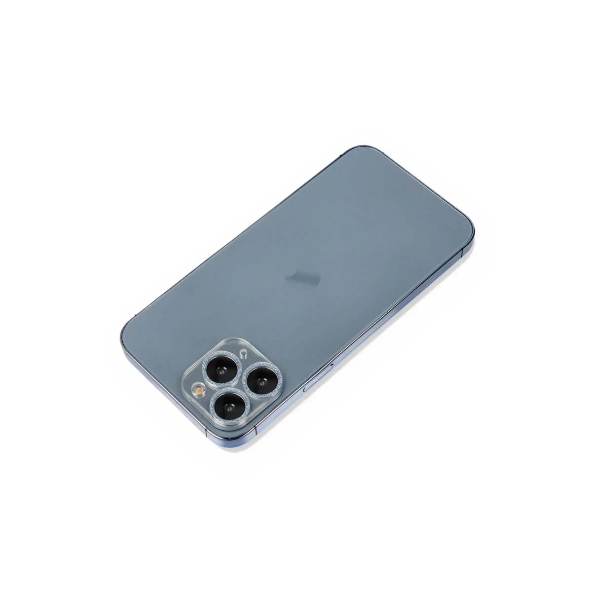 Apple iPhone 11 Pro Shine Kamera Lens Koruma Cam - Sierra Blue