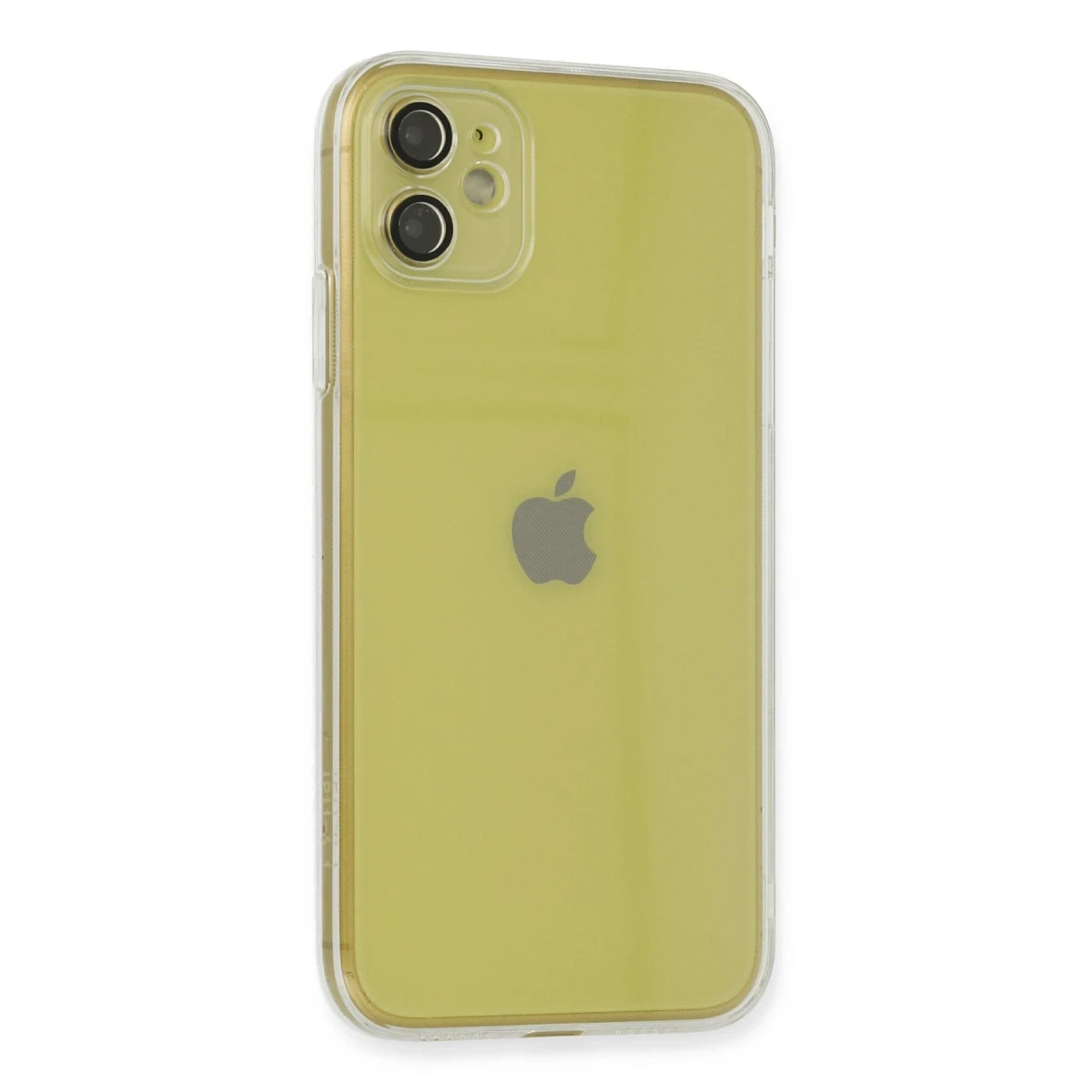 Apple iPhone 12 Kılıf Fly Lens Silikon - Şeffaf