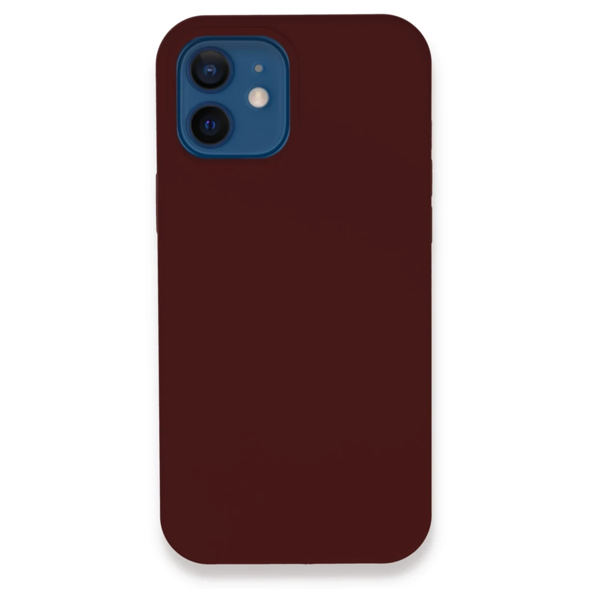 Apple iPhone 12 Kılıf Lansman Legant Silikon - Bordo