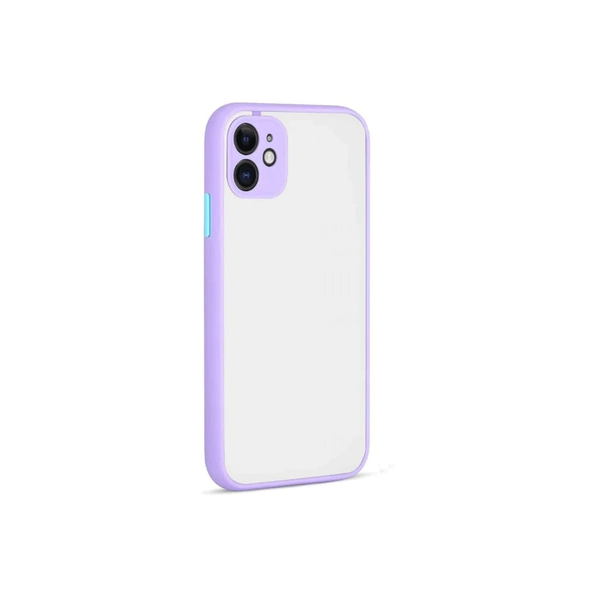 Apple iPhone 12 Kılıf Montreal Silikon Kapak - Mor