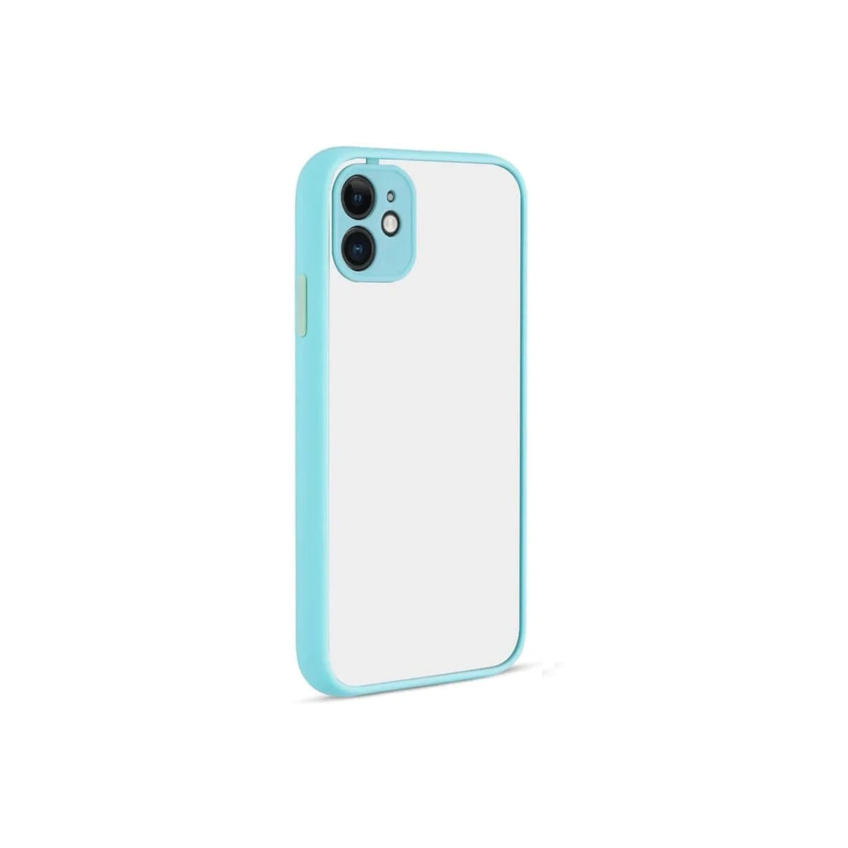 Apple iPhone 12 Kılıf Montreal Silikon Kapak - Turkuaz