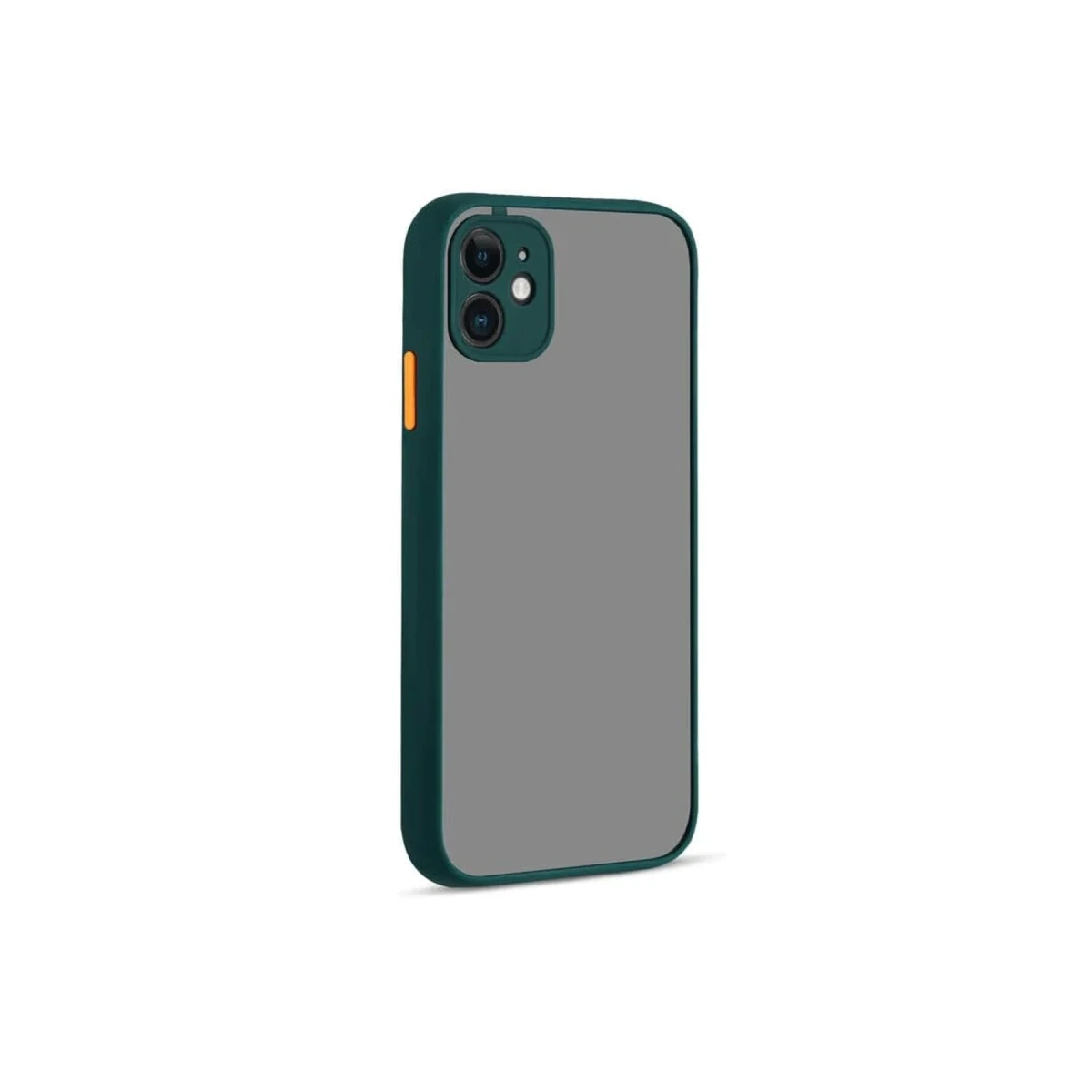 Apple iPhone 12 Kılıf Montreal Silikon Kapak - Yeşil