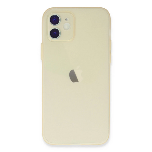 Apple iPhone 12 Kılıf Puma Silikon - Gold