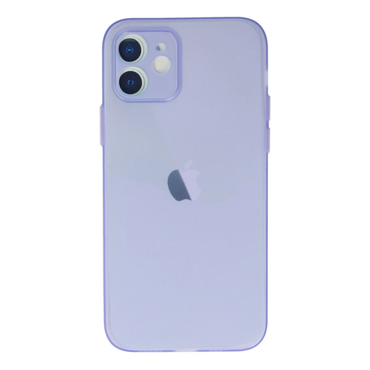 Apple iPhone 12 Kılıf Puma Silikon - Mor