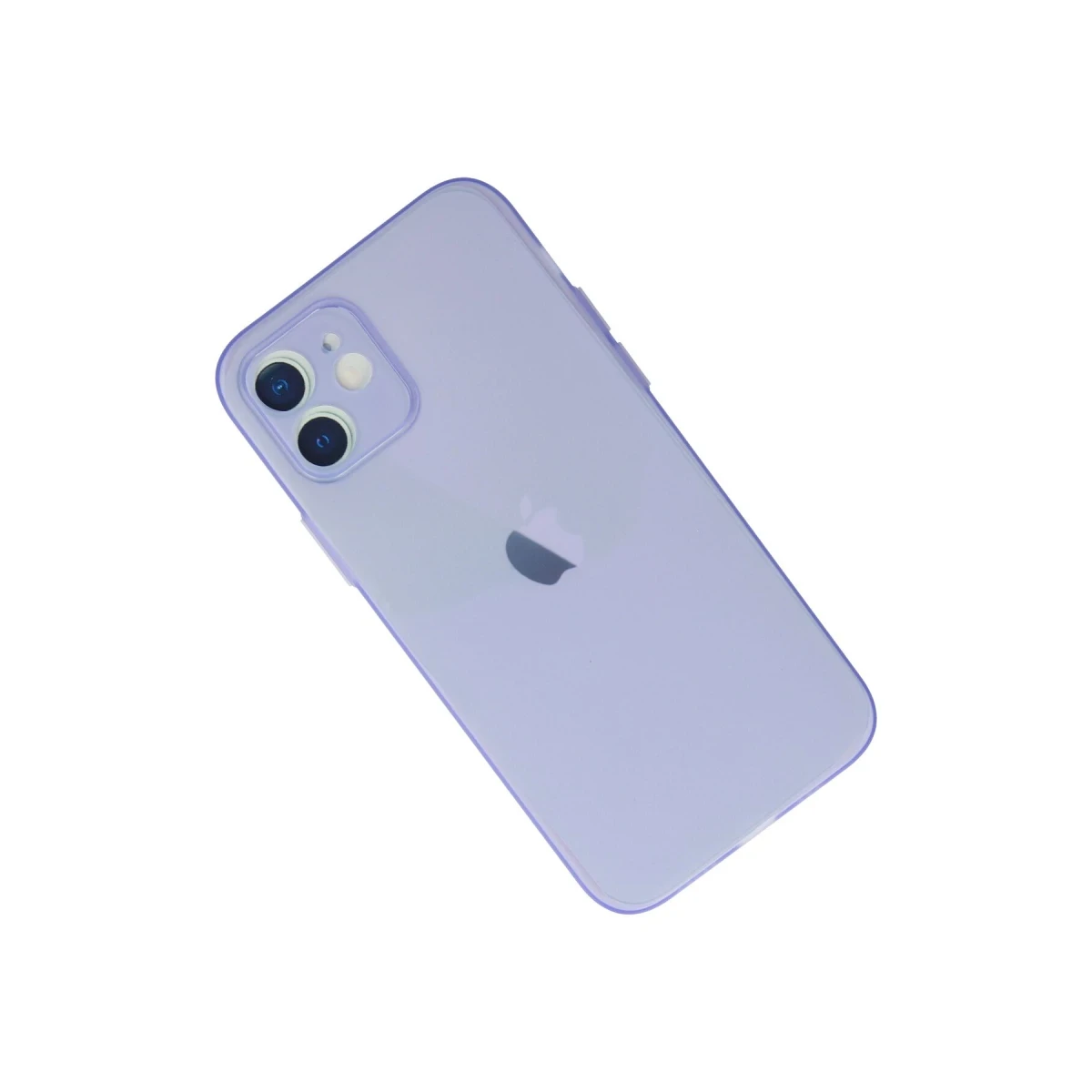 Apple iPhone 12 Kılıf Puma Silikon - Mor