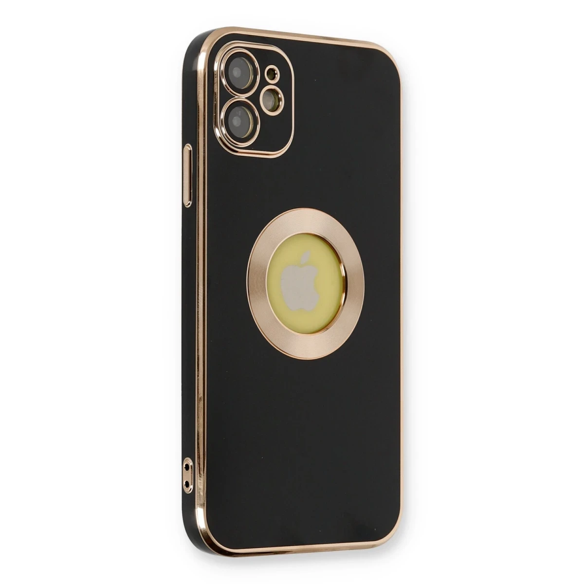 Apple iPhone 12 Kılıf Store Silikon - Siyah