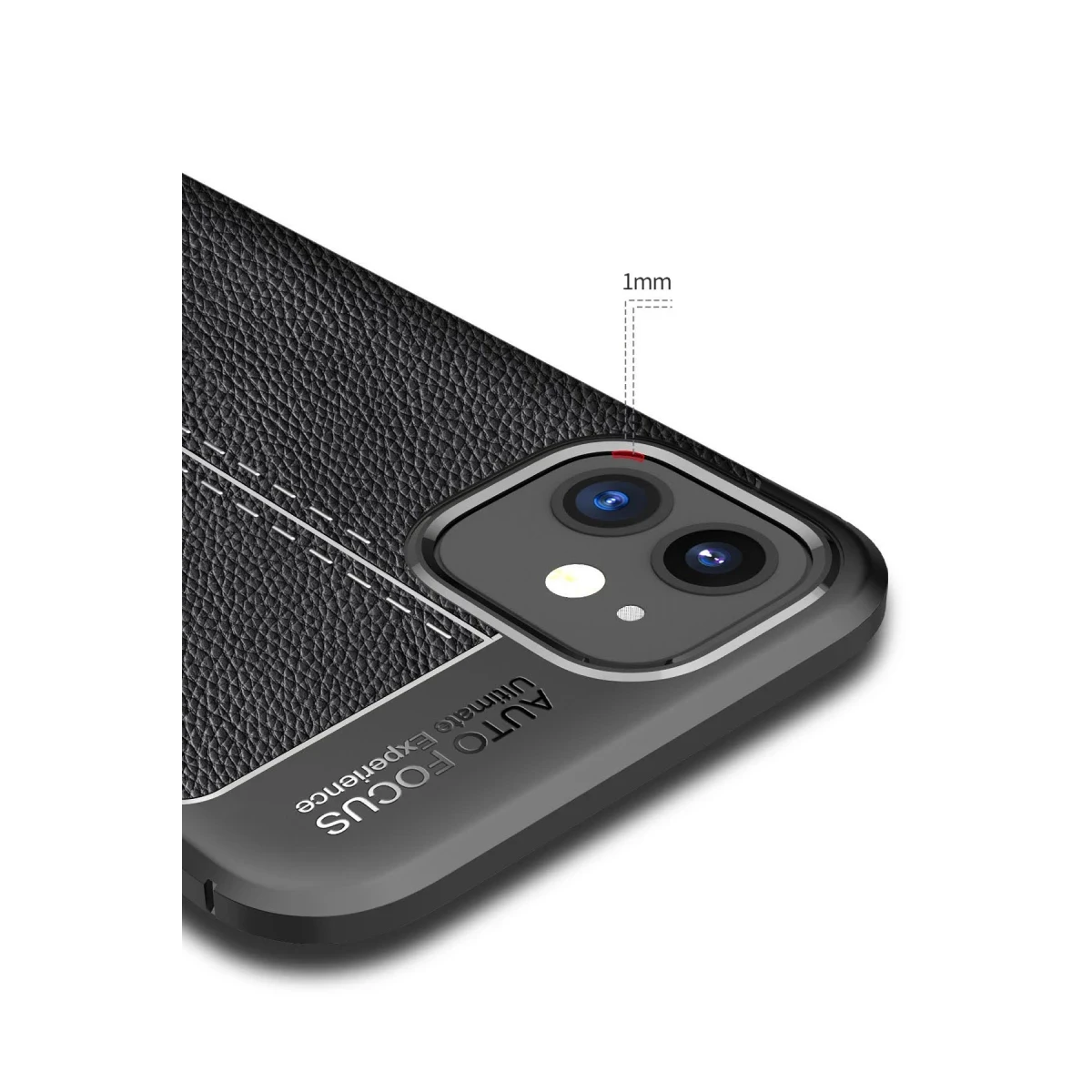Apple iPhone 12 Mini Kılıf Auto Focus Kapak - Kırmızı