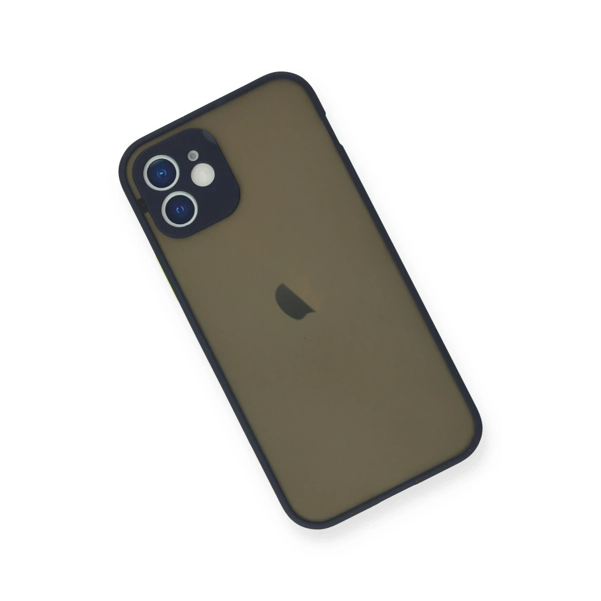 Apple iPhone 12 Mini Kılıf Montreal Silikon Kapak - Lacivert