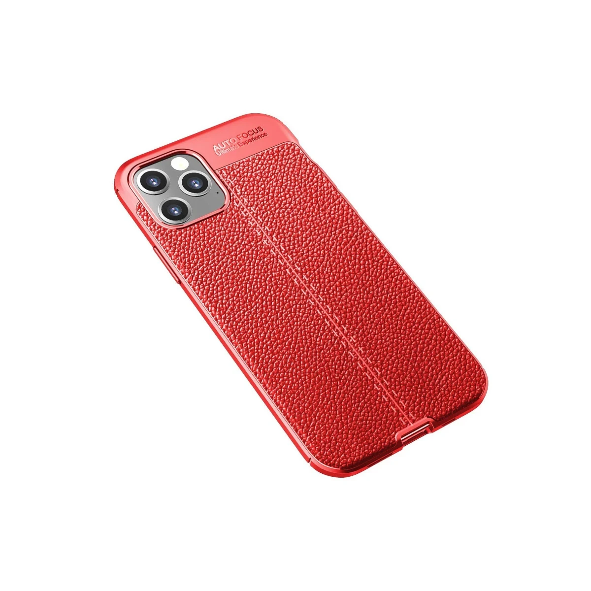 Apple iPhone 12 Pro Kılıf Auto Focus Kapak - Kırmızı