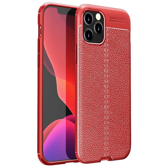 Apple iPhone 12 Pro Kılıf Auto Focus Kapak - Kırmızı
