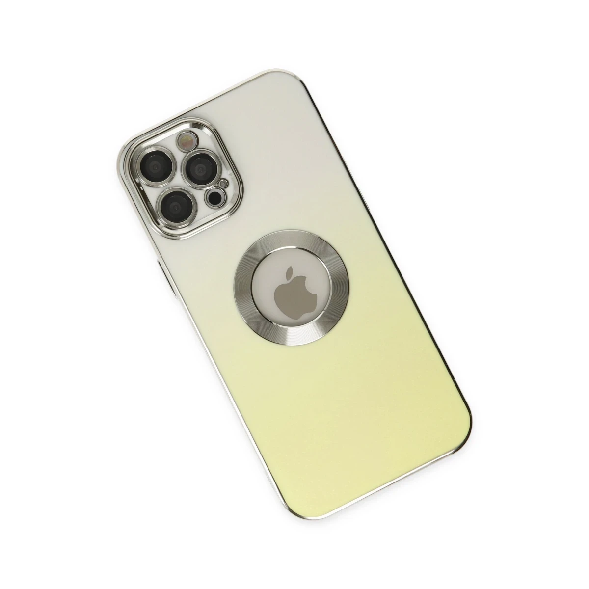 Apple iPhone 12 Pro Kılıf Best Silikon - Sarı