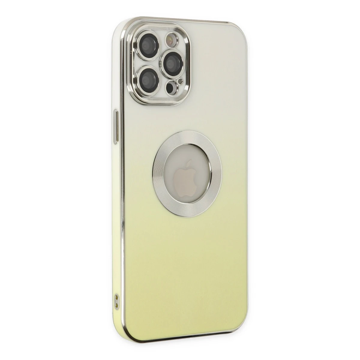 Apple iPhone 12 Pro Kılıf Best Silikon - Sarı