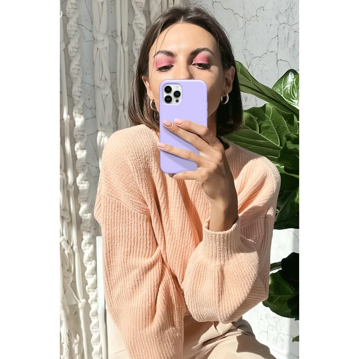 Apple iPhone 12 Pro Kılıf First Silikon - Siyah