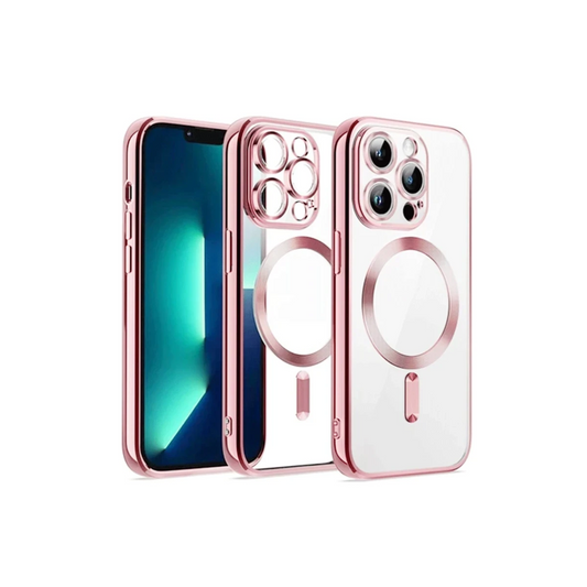Apple iPhone 12 Pro Kılıf Kross Magneticsafe Kapak - Rose
