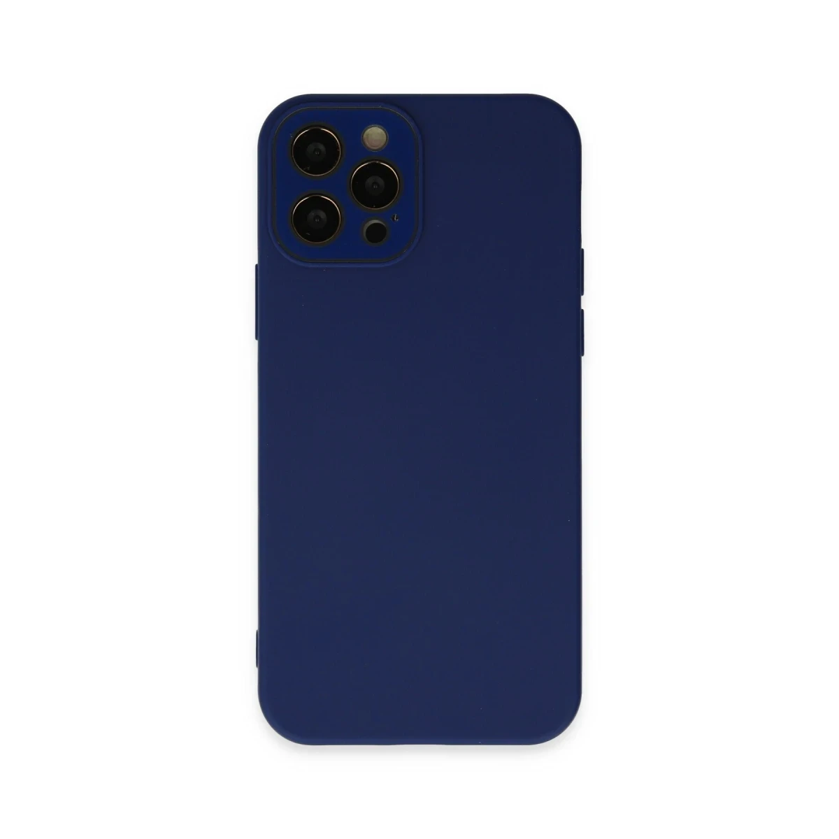 Apple iPhone 12 Pro Kılıf Lansman Glass Kapak - Sky Blue