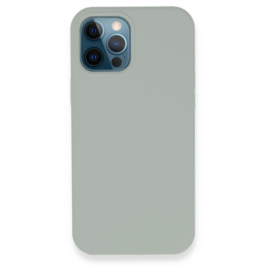 Apple iPhone 12 Pro Kılıf Lansman Legant Silikon - Açık Gri