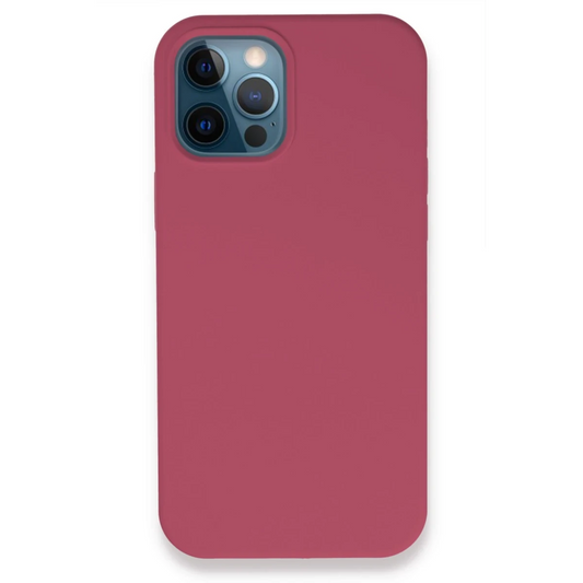 Apple iPhone 12 Pro Kılıf Lansman Legant Silikon - Fuşya
