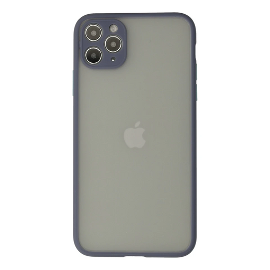 Apple iPhone 12 Pro Kılıf Montreal Silikon Kapak - Gri