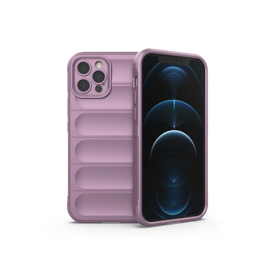 Apple iPhone 12 Pro Kılıf Optimum Silikon - Mor