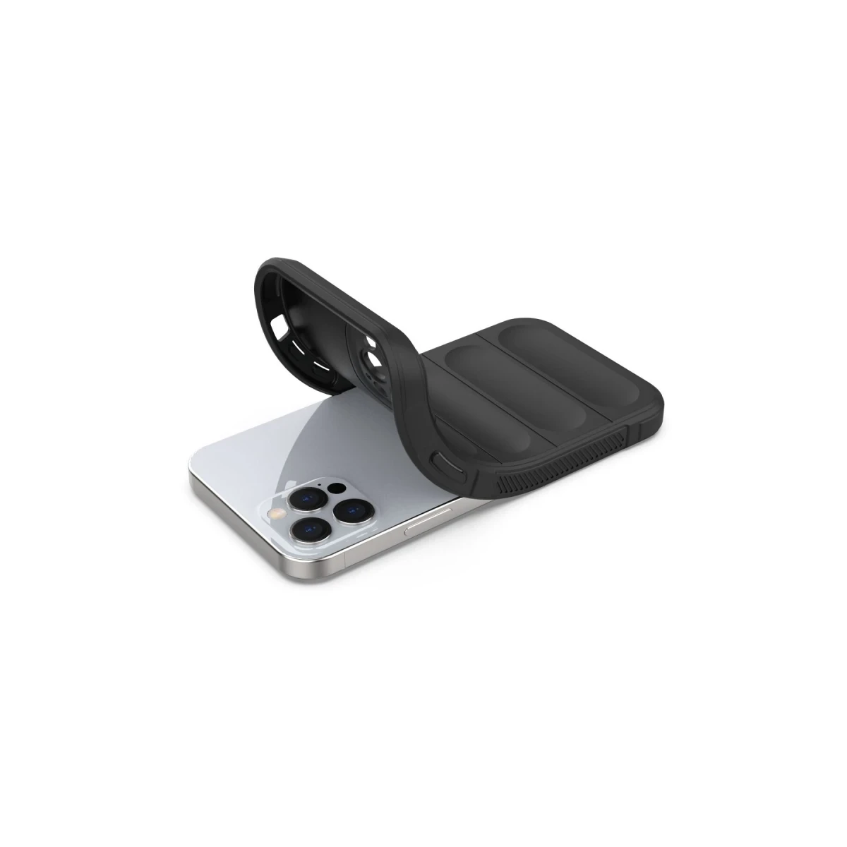 Apple iPhone 12 Pro Kılıf Optimum Silikon - Siyah