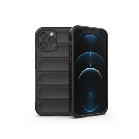 Apple iPhone 12 Pro Kılıf Optimum Silikon - Siyah