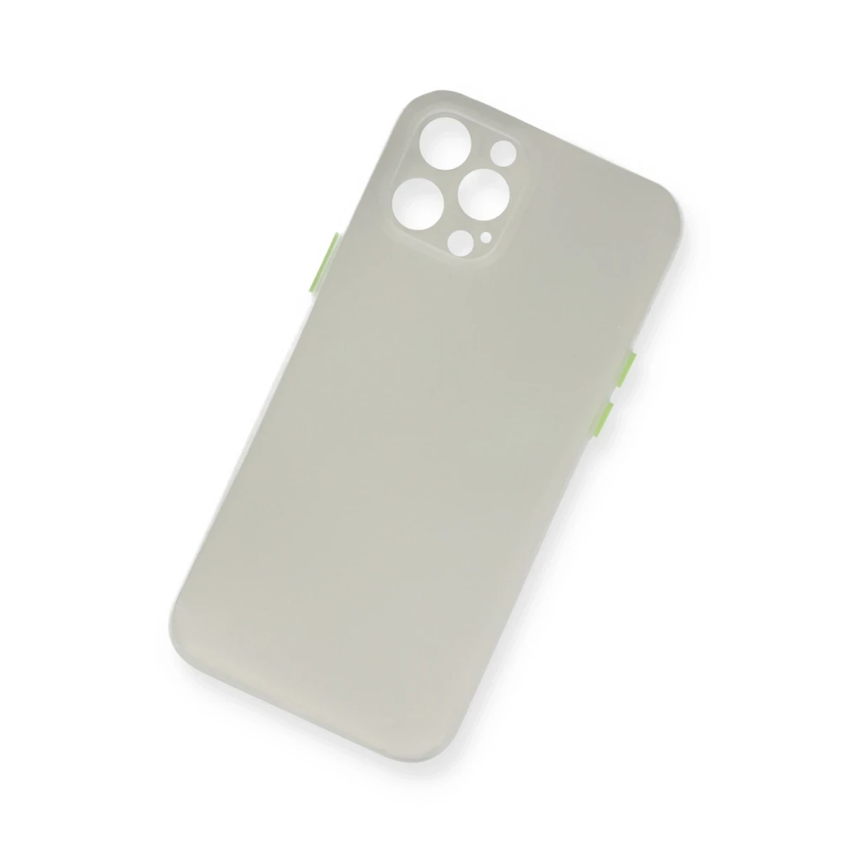 Apple iPhone 12 Pro Kılıf PP Ultra İnce Kapak - Beyaz