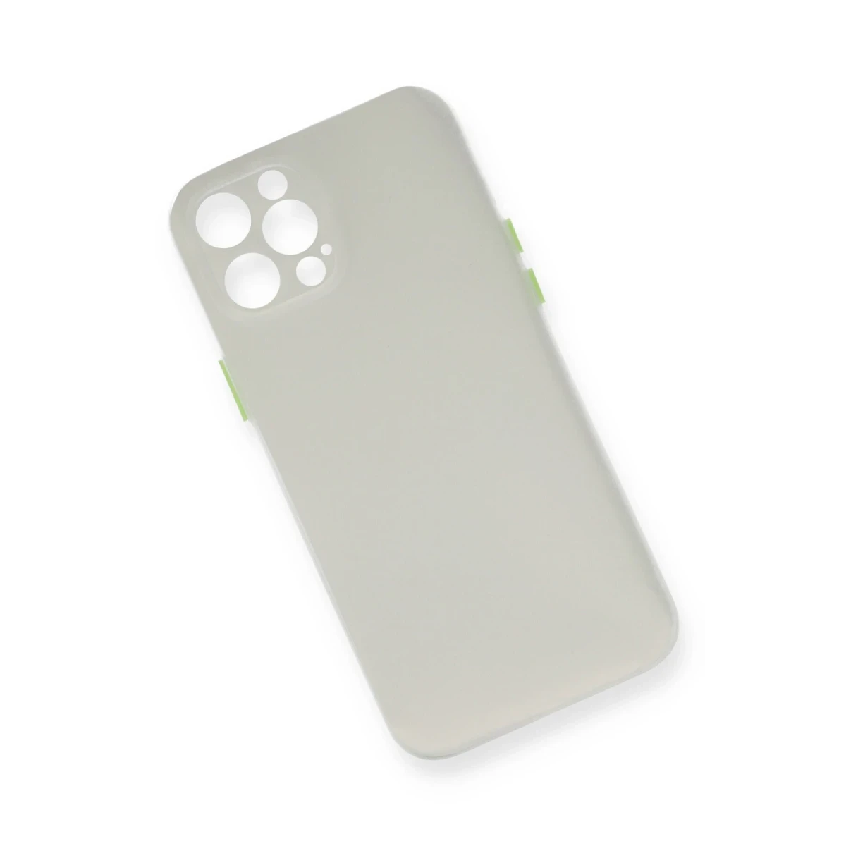 Apple iPhone 12 Pro Kılıf PP Ultra İnce Kapak - Beyaz