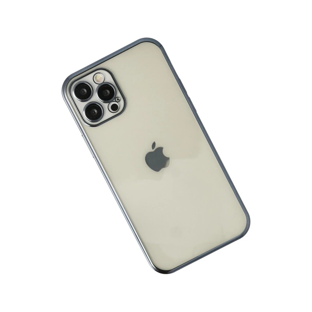 Apple iPhone 12 Pro Kılıf Razer Lensli Silikon - Lacivert