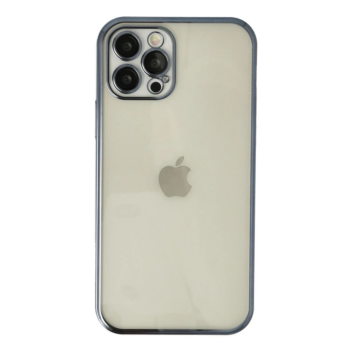 Apple iPhone 12 Pro Kılıf Razer Lensli Silikon - Lacivert