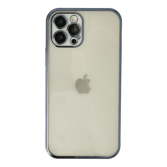 Apple iPhone 12 Pro Kılıf Razer Lensli Silikon - Lacivert